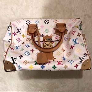 ❌SOLD❌ Takashi Murakami LV monogram multicolor speedy 30